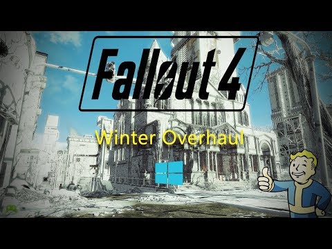 fallout 4 photorealistic Winter Overhaul mod SHOWCASE [HD]