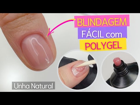 EASY armoring with POLYGEL on NATURAL NAILS - Polygel on Natural Nails Step by Step | Mundo Nails
