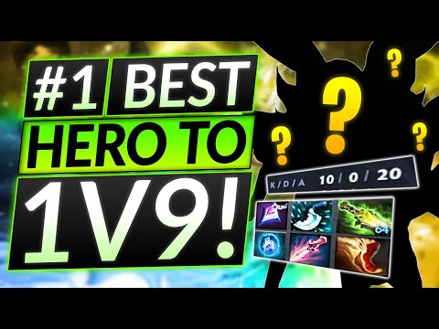 HOW OG.BZM DESTROYS 1v9 - RANK 1 IMMORTAL SOLO CARRY PUCK - Dota 2 Guide