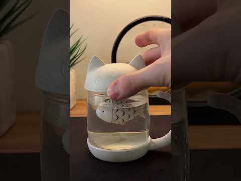 🔔 Cute Tea Mug Cup with Filter - Product Link in Bio ( # 2056 ) ‪@MaviGadgets‬