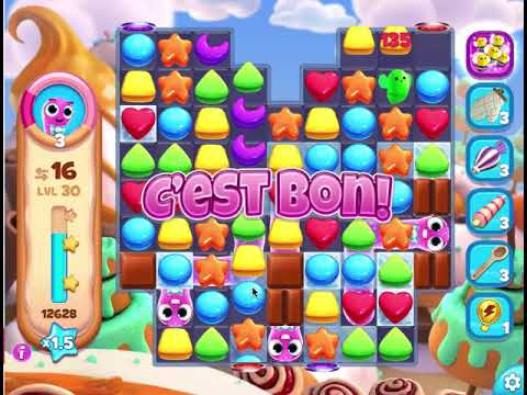 Cookie Jam Blast Level 30 - 3 stars