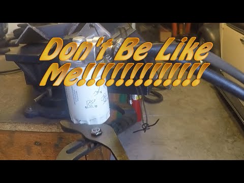 Oil Filter relocation adapter (Don't be Like Me!)