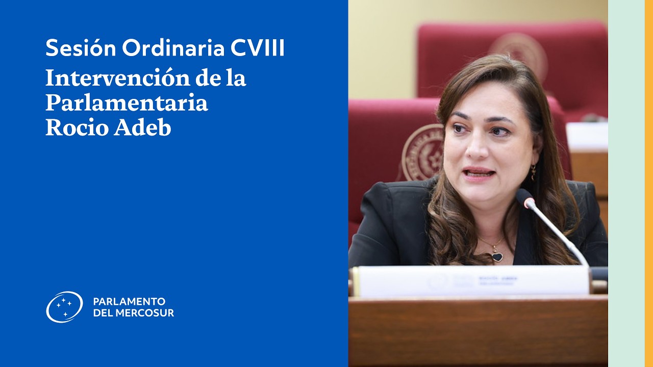 Intervención de la Parlamentaria Rocio Abed - Sesión Ordinaria CVIII