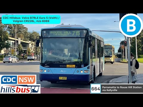 CDC Hillsbus: Volvo B7RLE Euro 5 (Voith) / Volgren CR228L, m/o 6069