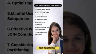 7 SQL tips to optimize your queries👈🏻 