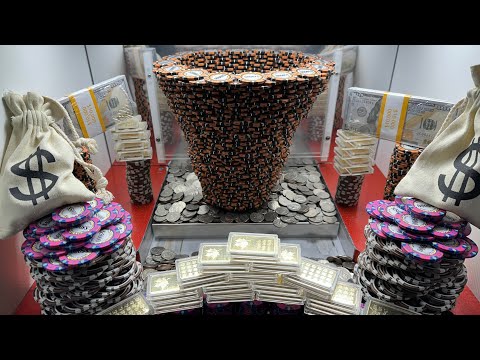 New World record win inside the high coin pusher