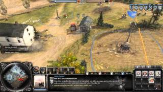 Company of Heroes 2 Germans VS USSR Fortified Armor Doctrine