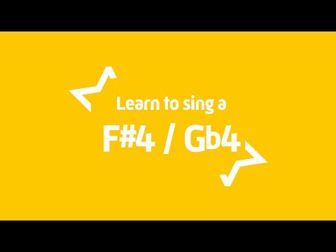 How to Sing F♯ 4  / G♭ 4 in 3 Easy Steps | F# 4 /  Gb 4