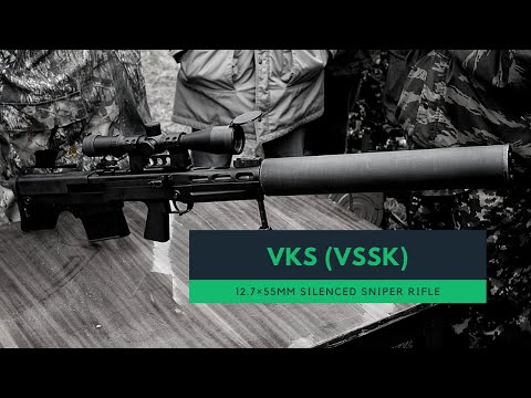 About VKS (VSSK) 12,7mm Silenced Rifle of the Russian special forces
