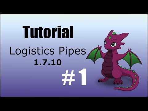 Tutorial: Logistics Pipes 1.část - Třídění předmětů a přístup do systému [CZ/SK]
