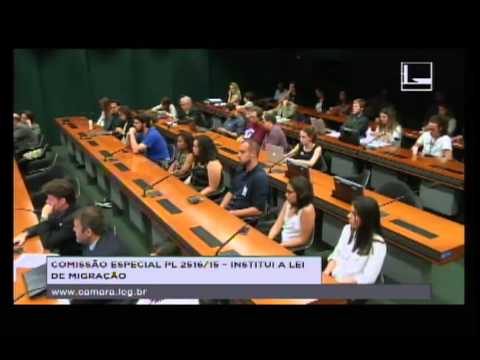 PL 2516/15 - INSTITUI A LEI DE MIGRAÇÃO - Audiência Pública - 06/04/2016 - 15:17