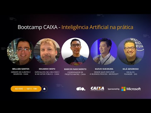 Live de Lançamento - CAIXA - Inteligência Artificial na Prática