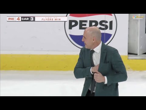 They actually left the ice...