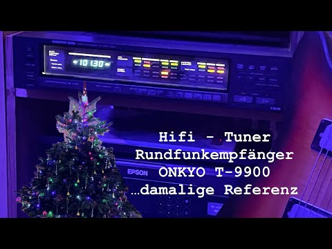 Onkyo T-9900 - Hifi Tuner / Empfänger - (nur!) UKW - Damals Referenztuner - Bauj.: 1984-87