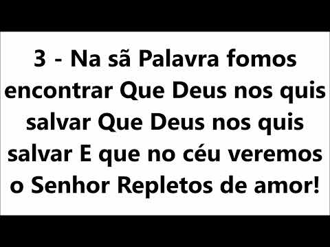 160 Deus Nos Quis  Salvar  Harpa Cristã com legenda