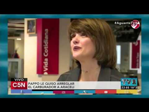 TVR - Araceli contó una anecdota con Papo