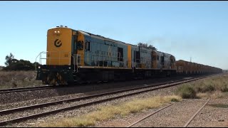 preview picture of video 'Ballast Train Nantawarra'