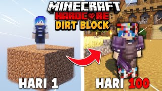 Download lagu 100 Days in Minecraft Hardcore Dirt Block mp3
