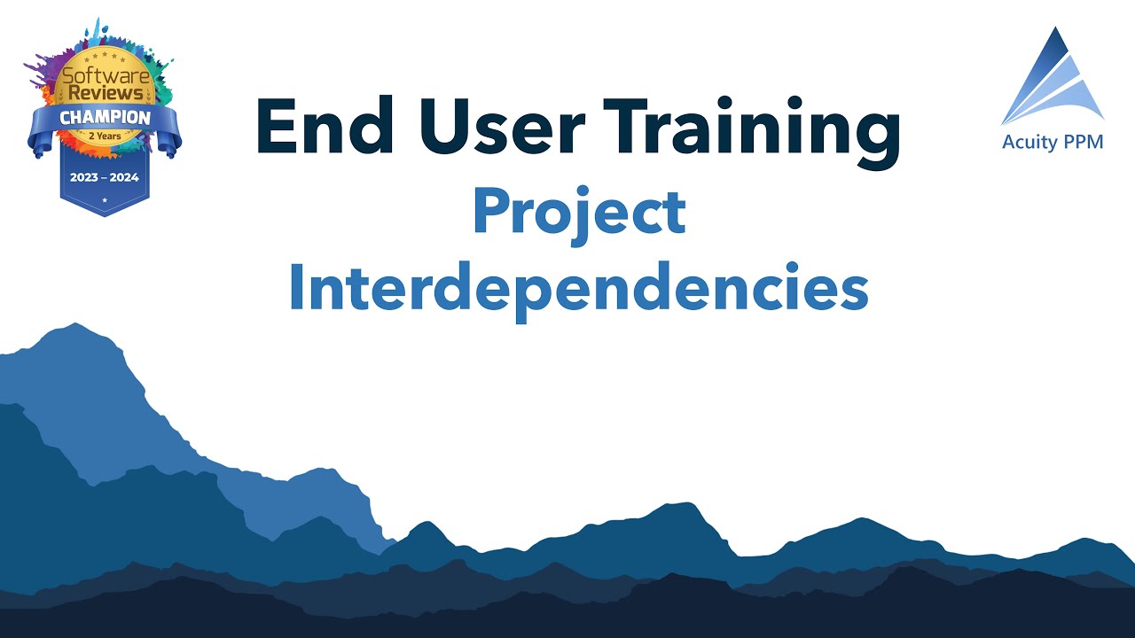 Project Dependencies Training