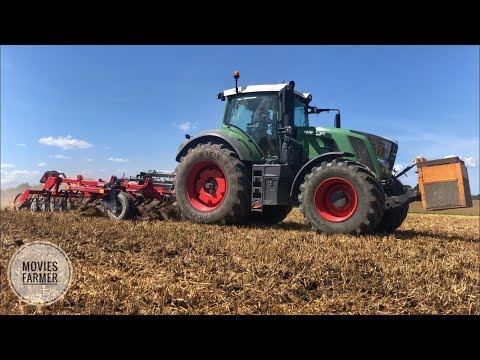 🇫🇷 FENDT 826 Vario & KONGSKILDE 5m stubble!