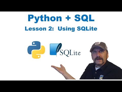 Master Using SQL with Python:  Lesson 2 - Using SQLite