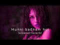 Munni Badnam Hui Thi Slowed Reverb Itsrajsaket