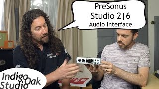 Video thumbnail for Indigo Oak Studio - PreSonus Studio 26 Audio Interface unboxing & explanation by Indigo Oak Studio