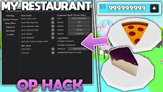 ROBLOX My Restaurant Script / Hack Gui | Op Customer Autofarm, Inf Money And More *PASTEBIN*