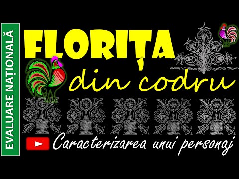 Caracterizarea unui personaj - "Florița din codru" (trăsături fizice, morale, valori morale)