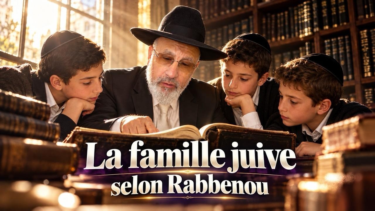 LA FAMILLE JUIVE SELON RABBÉNOU