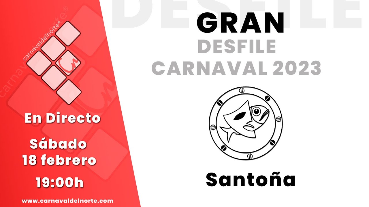 GRAN DESFILE DEL CARNAVAL DE SANTOÑA 2023