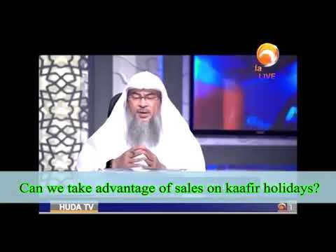Can we buy and take advantage of sales on non muslim festivals like Christmas etc? - Assim Al Hakeem