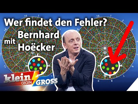 Bildervergleich: Findet Sophie schneller den Fehler als Bernhard Hoëcker? | Klein gegen Groß