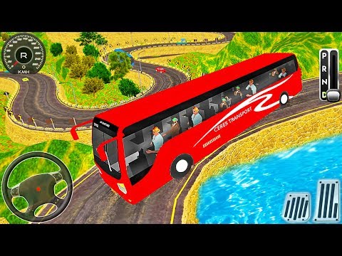 Offroad Coach Bus Simulator 2019 - City Mobile Bus Transporter Driving - Android GamePlay