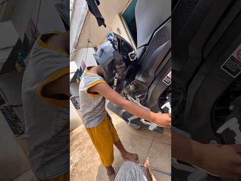 R15 சைலன்சர் & இன்ஜின் பக்கம் முழுசா க்ளீன் 🔥 | Bike Cleaning Charge#shorts #BikeCleaning#r15 #mt15