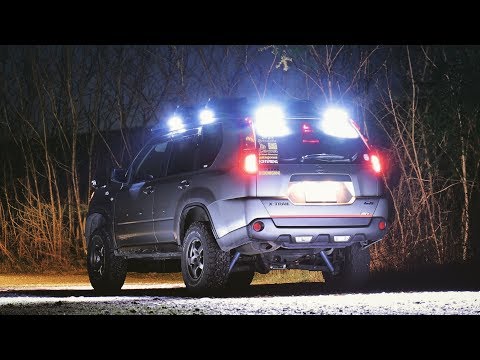 X-TRAIL T31 /4inch lift up ＆ Work light/車両の進化02