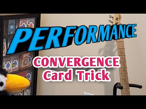 Cameron Francis Convergence Card Trick. The Magic Corner performance.