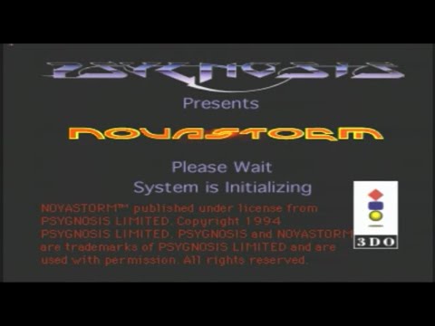 Novastorm 3DO R.E.A.L Hardware By Psygnosis | S-Video 60fps FULL GAME