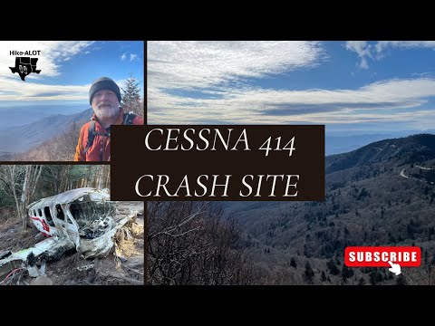 Hiking The FATAL PLANE CRASH SITE Of An Abandoned Cessna 414
