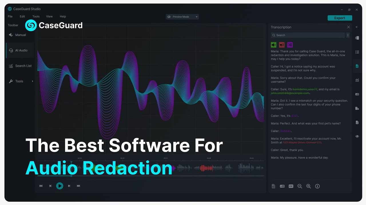 The Best Software For Audio Redactions