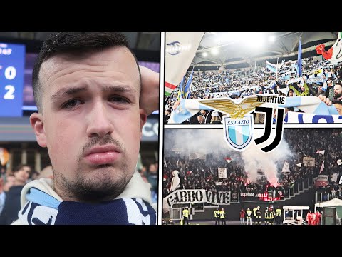 INSANE LAZIO ULTRAS & PYROS | LAZIO 0-2 JUVENTUS | THE STREAK IS OVER....