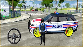 Range Rover Polis arabası oyunu 3D | Police Sim 2022 Game #341 - Polis oyunu 4K Android Gameplay