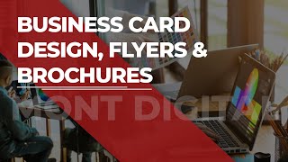 Business Card Design Flyers and Brochures