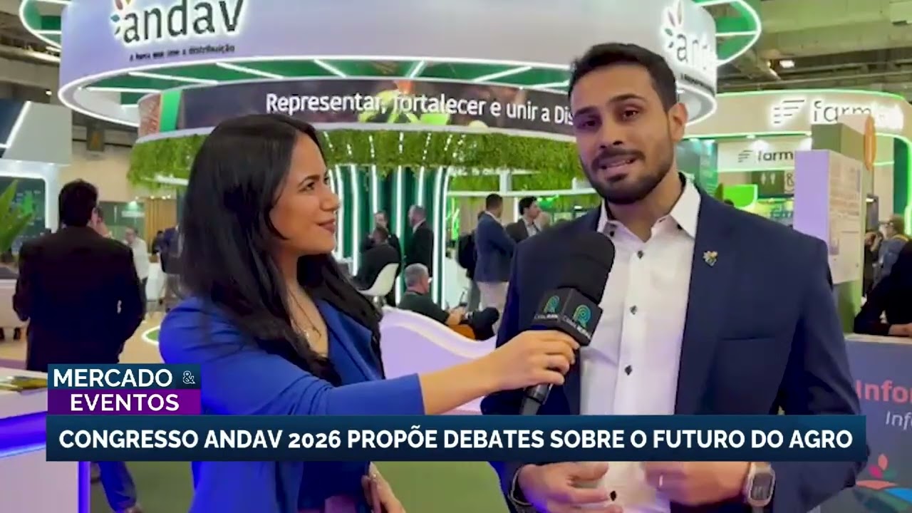 Congresso Andav debate tecnologia e futuro do agronegócio