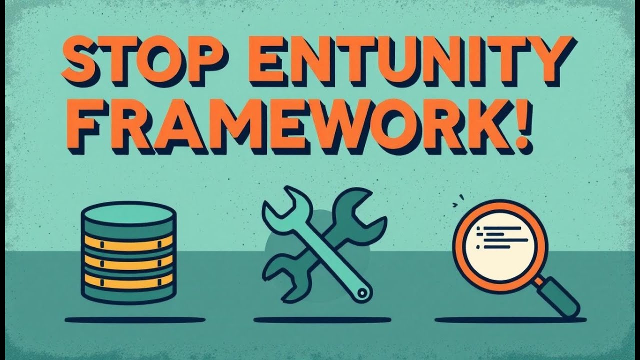 Stop Using Entity Framework Like This
