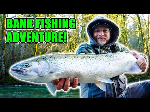 Cold, Wild & Elusive… BANK FISHING for STEELHEAD