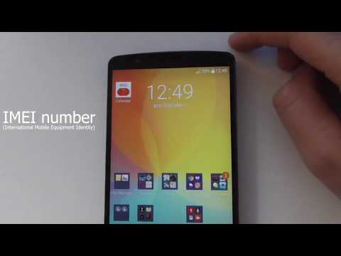 How to find the IMEI Number (LG G3, Android)