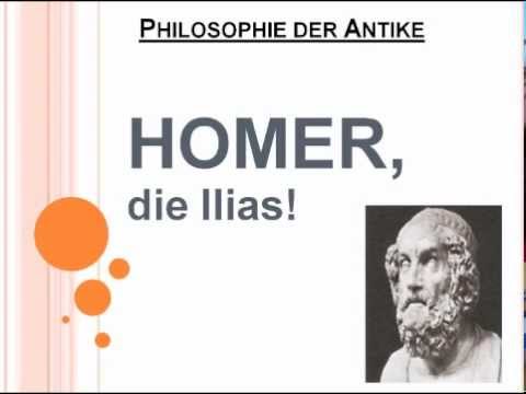 Homer, die Ilias!
