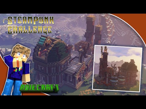 Minecraft Steampunk Base - How to build a Steampunk Observatory ...