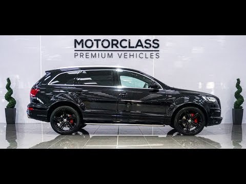 LV62CAX AUDI Q7 3.0 TDI QUATTRO S LINE PLUS S/S 5d AUTO 204 BHP